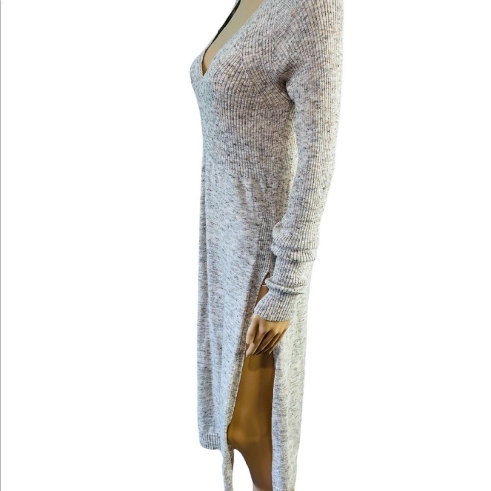 Bailey 44 Revolve high slit sweater dress Size M color oat new - Picture 8 of 10